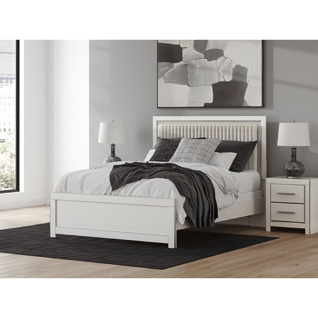 Zuraleus Queen Upholstered Panel Bed Signature Design by Ashley® Bedroom