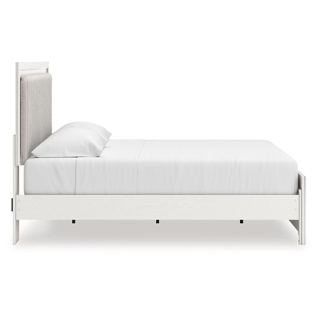 Zuraleus King Upholstered Panel Bed Signature Design by Ashley® Bedroom