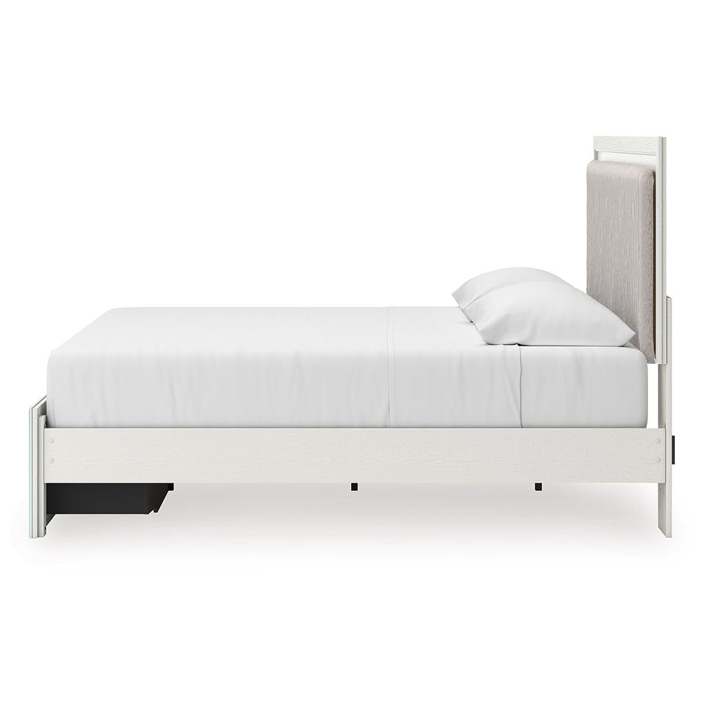 Zuraleus King Upholstered Panel Storage Bed Signature Design by Ashley® Bedroom