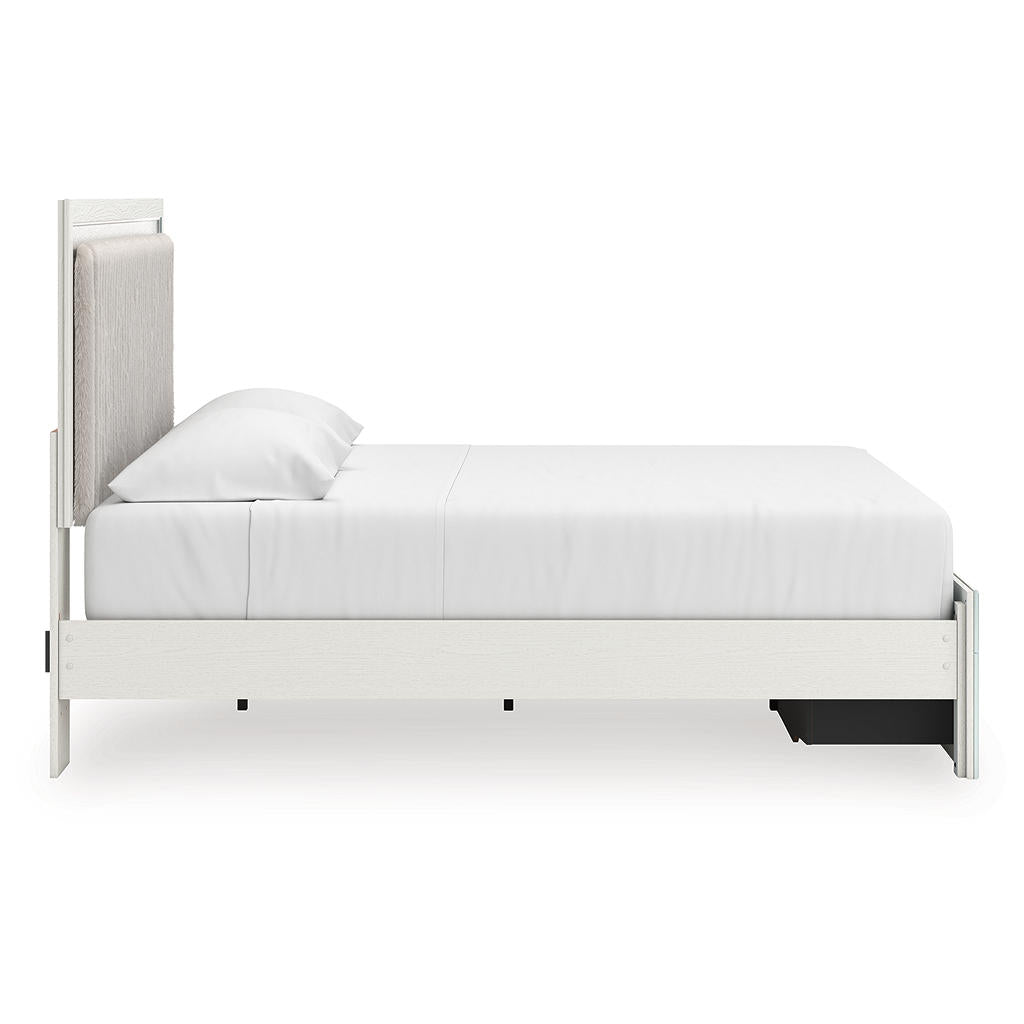 Zuraleus King Upholstered Panel Storage Bed Signature Design by Ashley® Bedroom