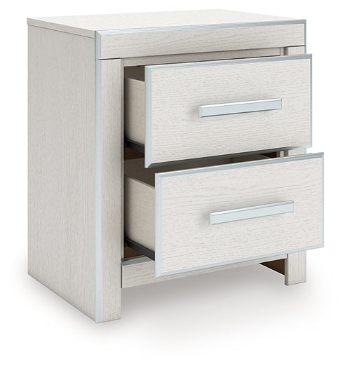 Zuraleus Queen Upholstered Panel Bed, Dresser, Mirror and Nightstand Ashley® Bedroom