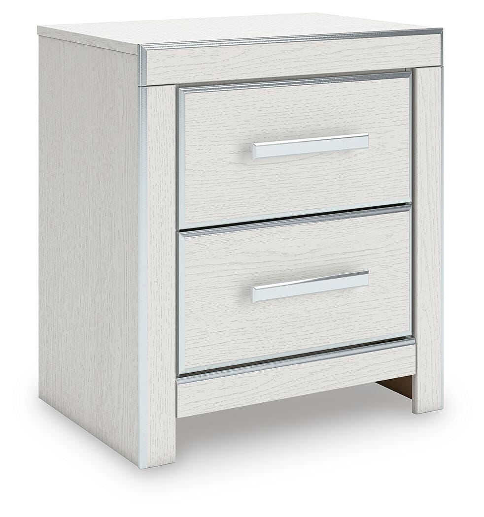 Zuraleus Queen Upholstered Platform Bed, Dresser, Mirror and Nightstand