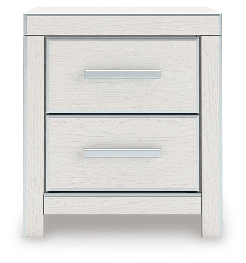 Zuraleus Queen Upholstered Panel Bed, Dresser, Mirror and Nightstand Ashley® Bedroom