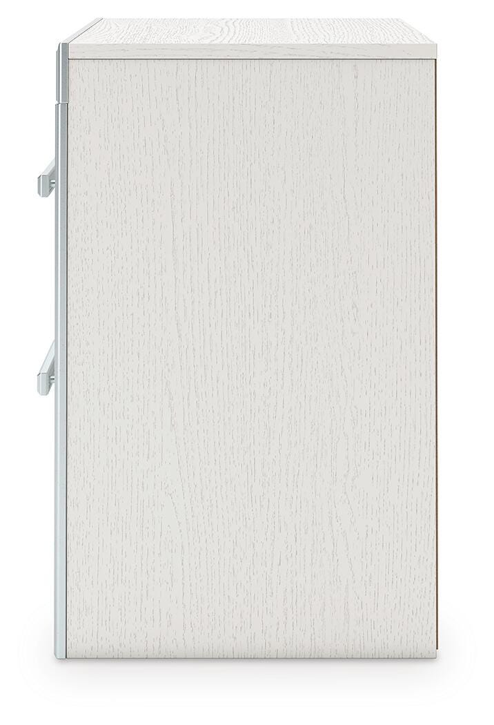 Zuraleus Queen Upholstered Platform Bed, Dresser, Mirror and Nightstand