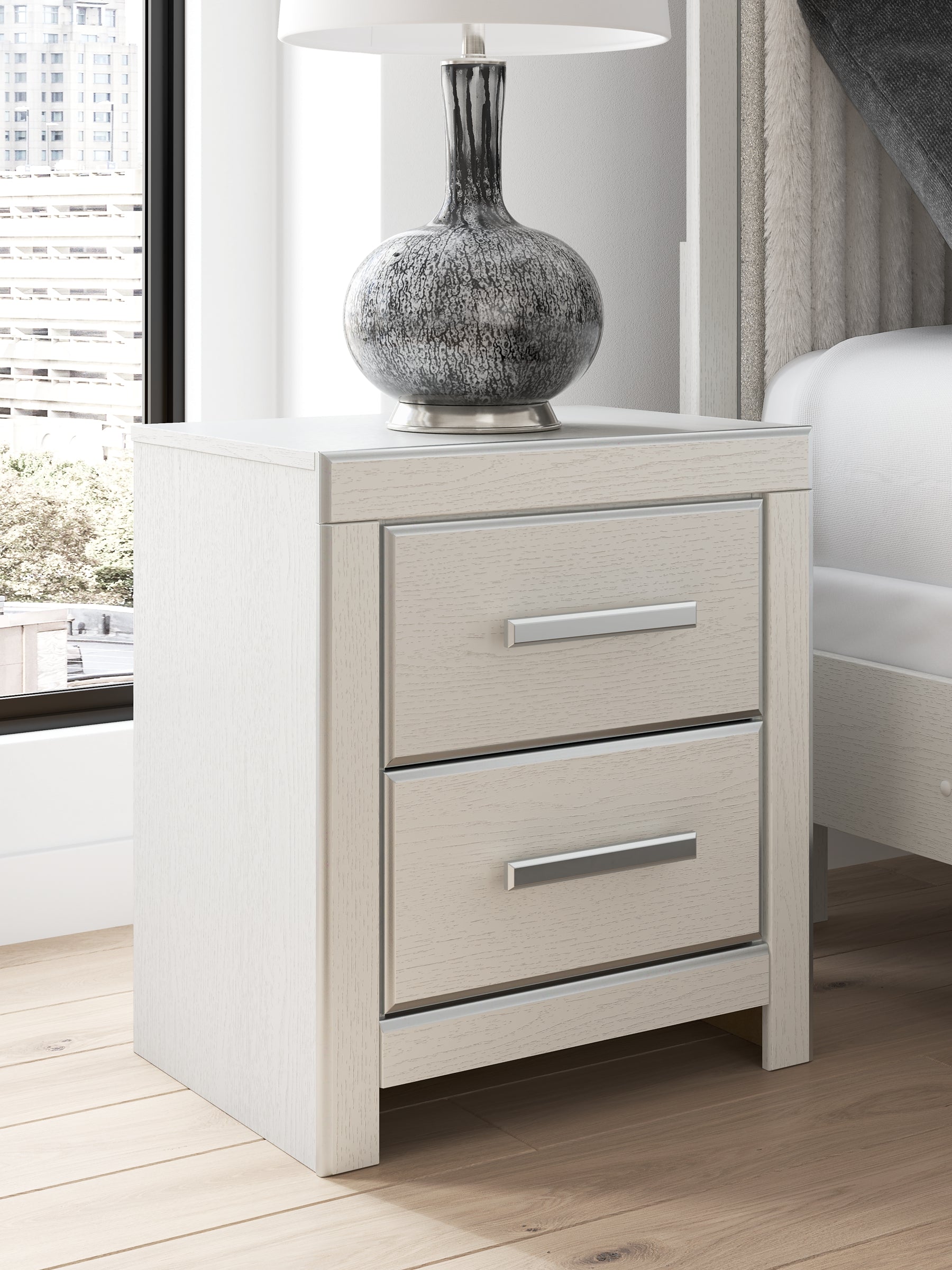 Zuraleus Queen Upholstered Panel Bed, Dresser, Mirror and Nightstand Ashley® Bedroom