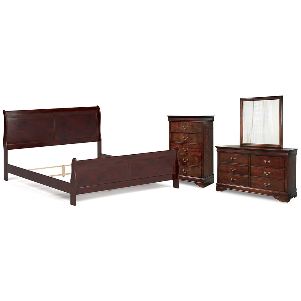 Alisdair King Sleigh Bed, Dresser, Mirror and Chest Signature Design by Ashley® Uncategorized