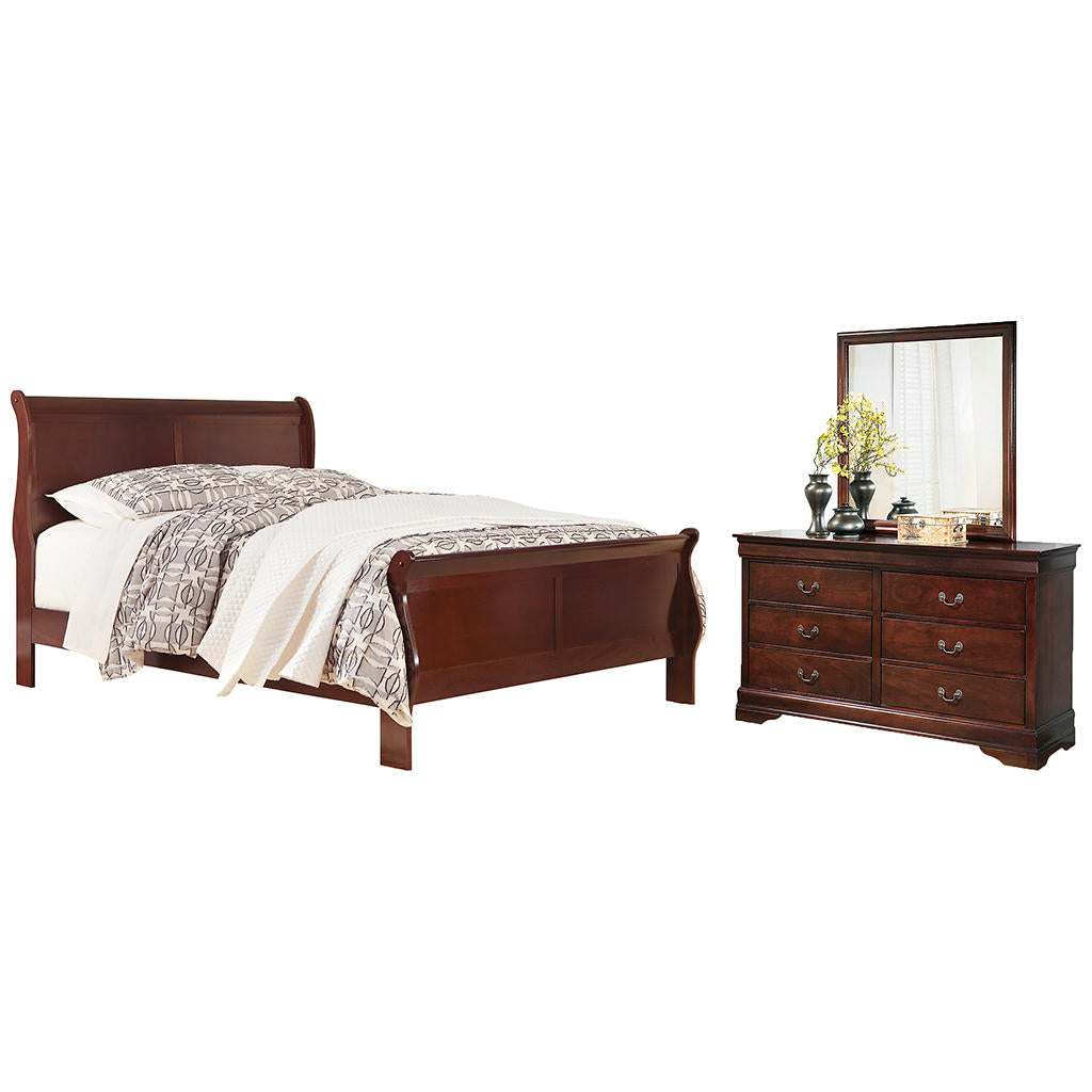 Alisdair King Sleigh Bed, Dresser and Mirror — The Classic Trio Signature Design by Ashley® Uncategorized