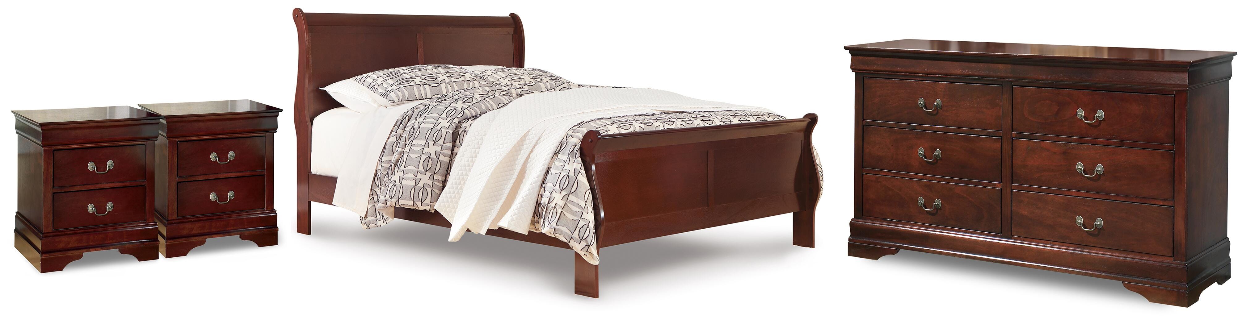 Alisdair Queen Sleigh Bed, Dresser and 2 Nightstands