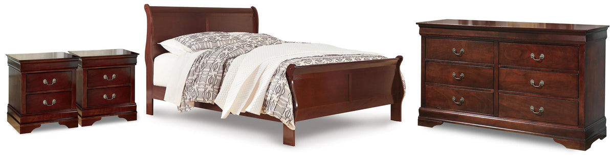 Alisdair Queen Sleigh Bed, Dresser and 2 Nightstands