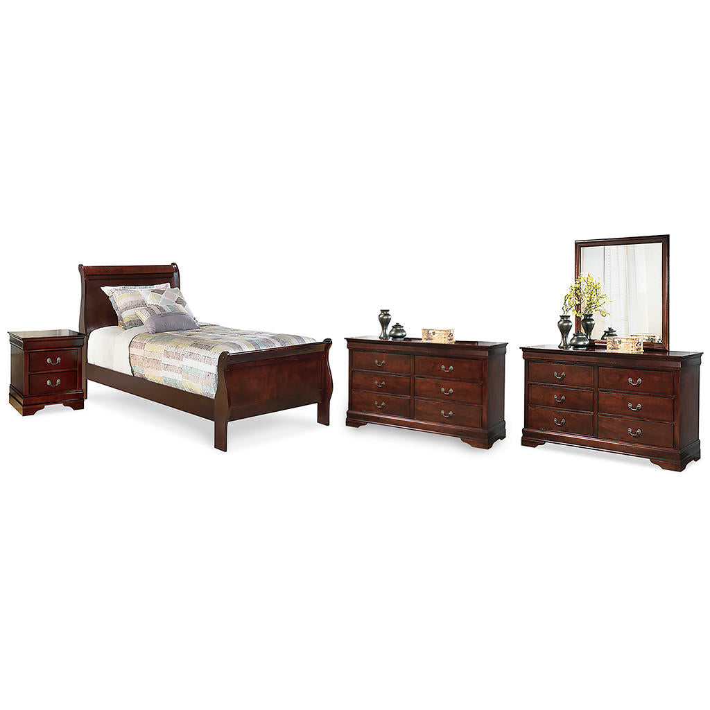 Alisdair Twin Sleigh Bed, 2 Dressers, Mirror and Nightstand Signature Design by Ashley® Uncategorized