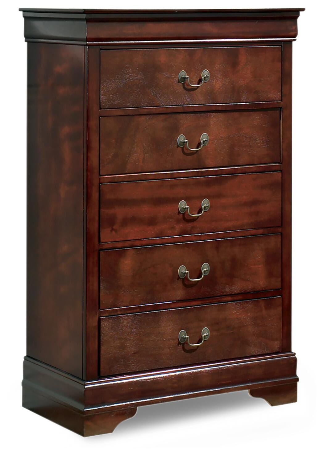 Alisdair Full Sleigh Bed, Dresser, Mirror, Chest and 2 Nightstands