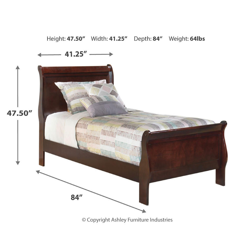 Alisdair Twin Sleigh Bed, Dresser, Mirror, Chest and Nightstand Signature Design by Ashley® Uncategorized