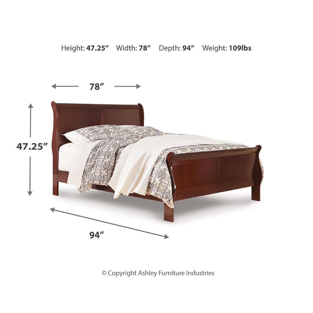 Alisdair California King Sleigh Bed, Dresser and Mirror Signature Design by Ashley® Uncategorized