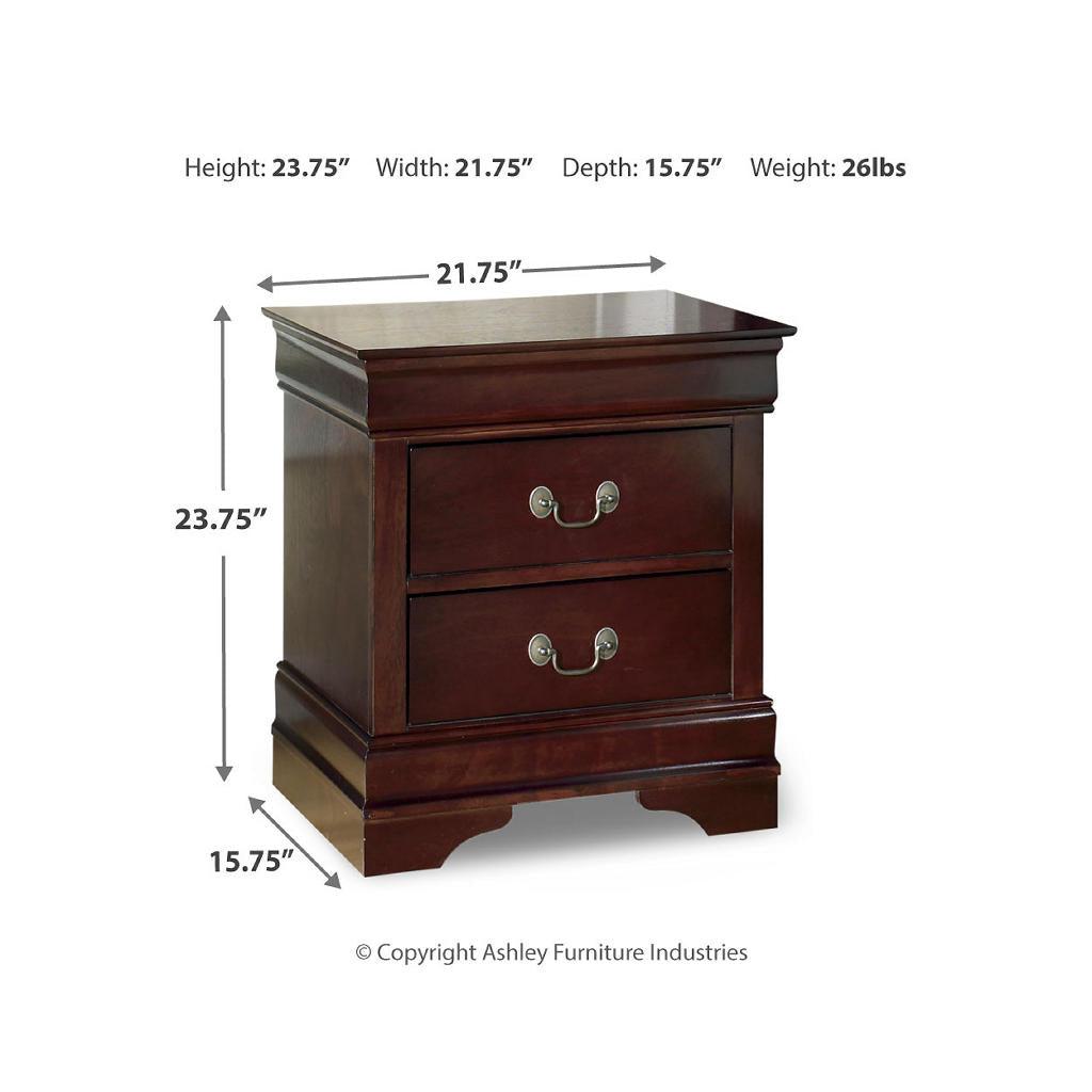 Alisdair Full Sleigh Bed and Nightstand — The Starter Pair Signature Design by Ashley® Uncategorized