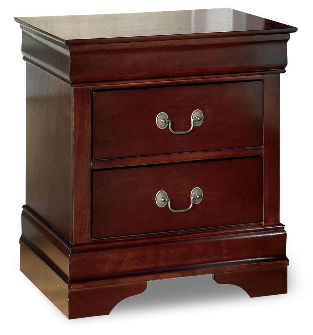 Alisdair Twin Sleigh Bed, Dresser, Mirror and Nightstand