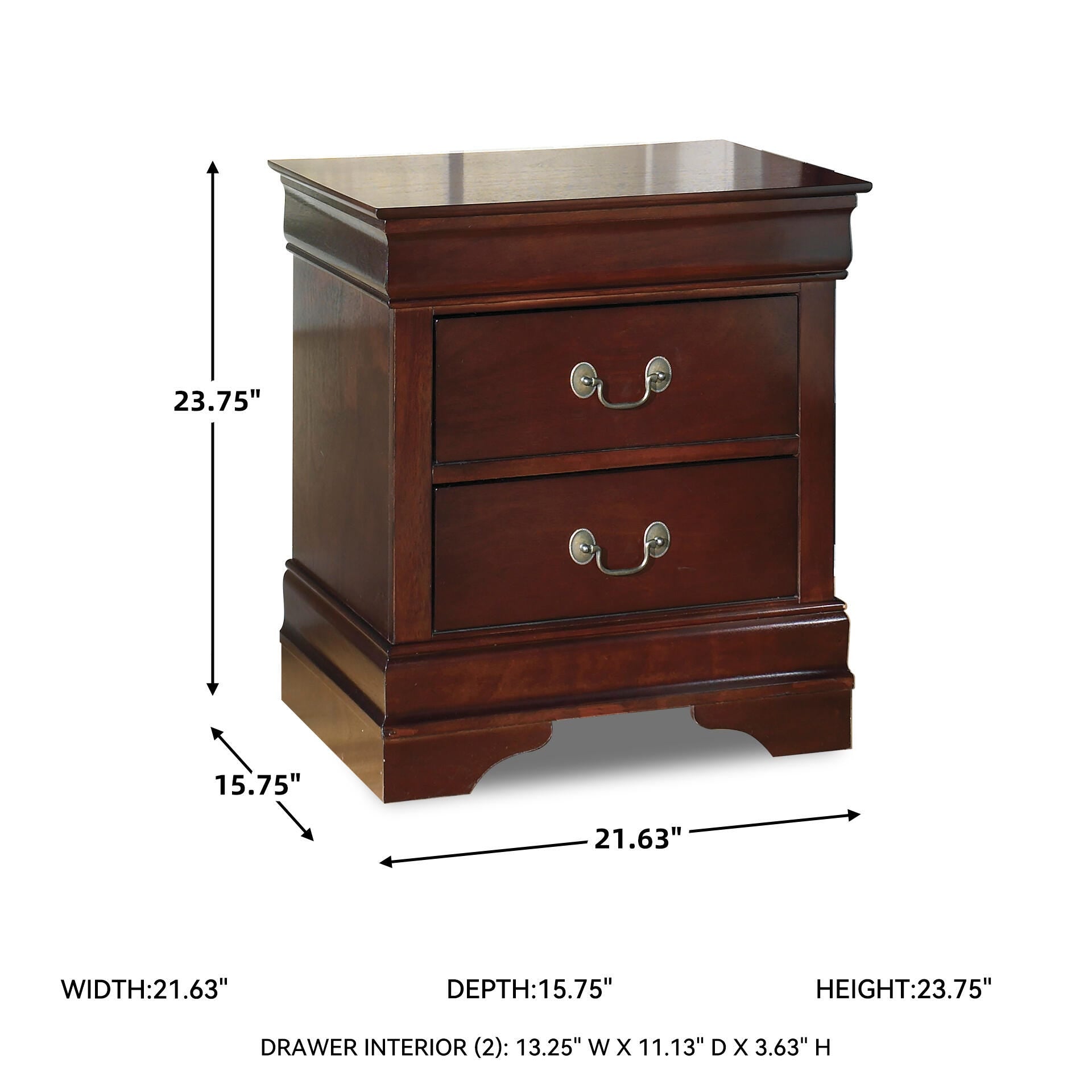 Alisdair Queen Sleigh Bed, Chest and Nightstand — 3-Piece Set Signature Design by Ashley® Bedroom
