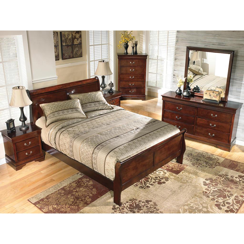 Alisdair California King Sleigh Bed — Louis Philippe Classic Signature Design by Ashley® Bedroom
