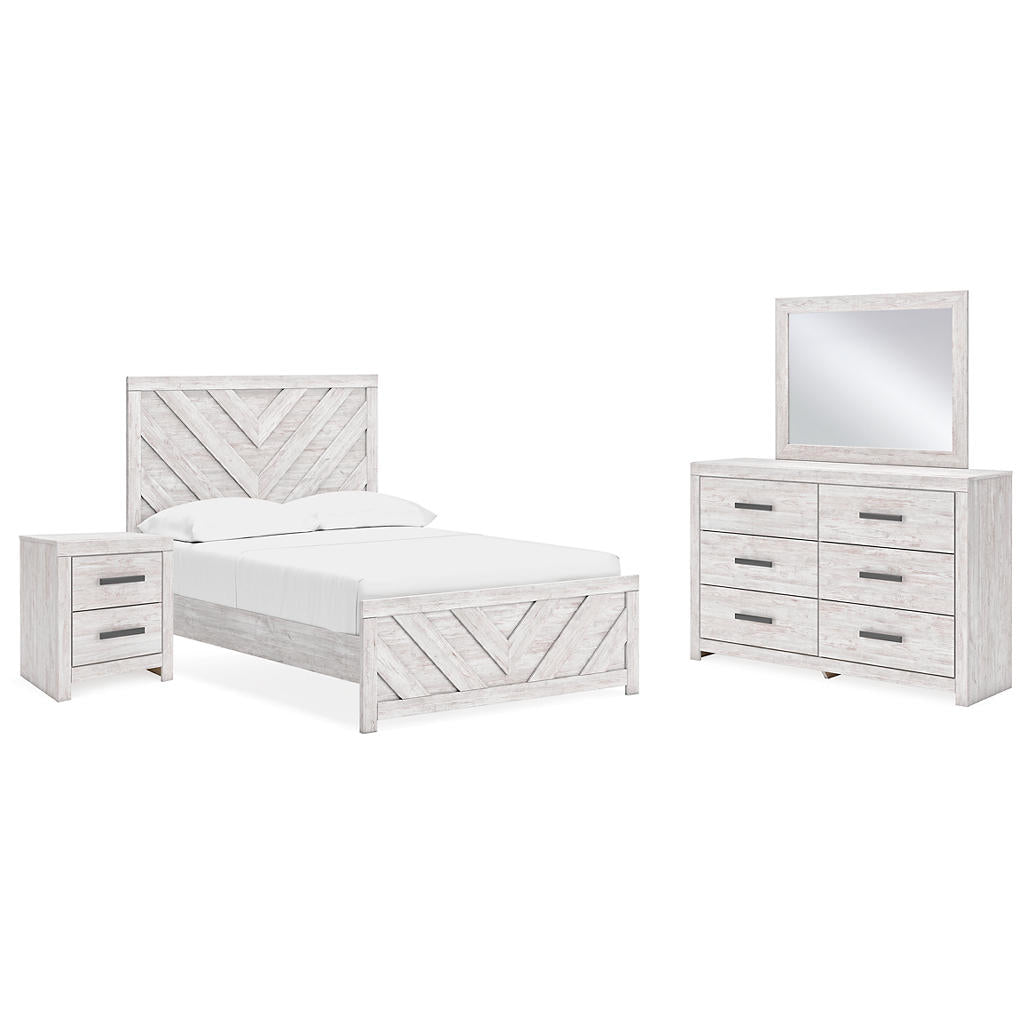 Cayboni Full Panel Bed, Dresser, Mirror and Nightstand Signature Design by Ashley® Uncategorized