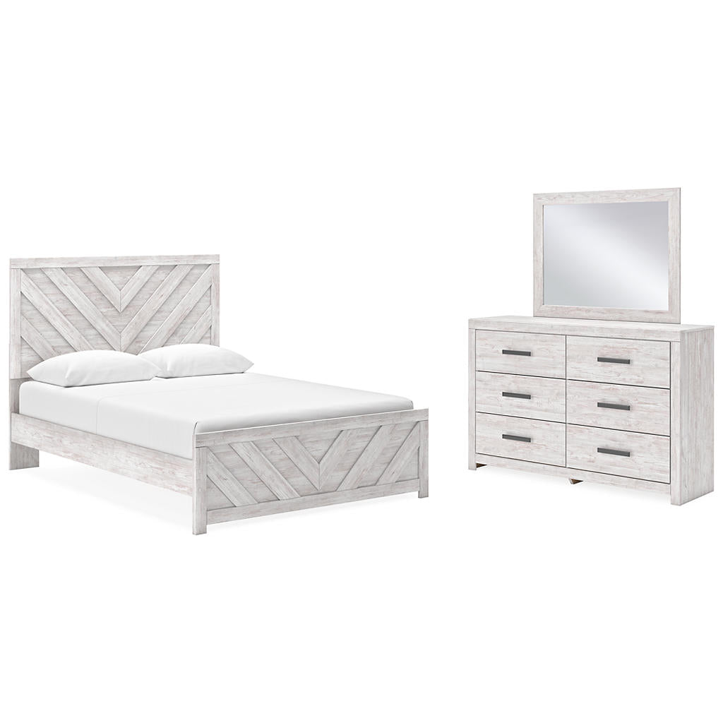 Cayboni Queen Panel Bed, Dresser and Mirror Signature Design by Ashley® Uncategorized