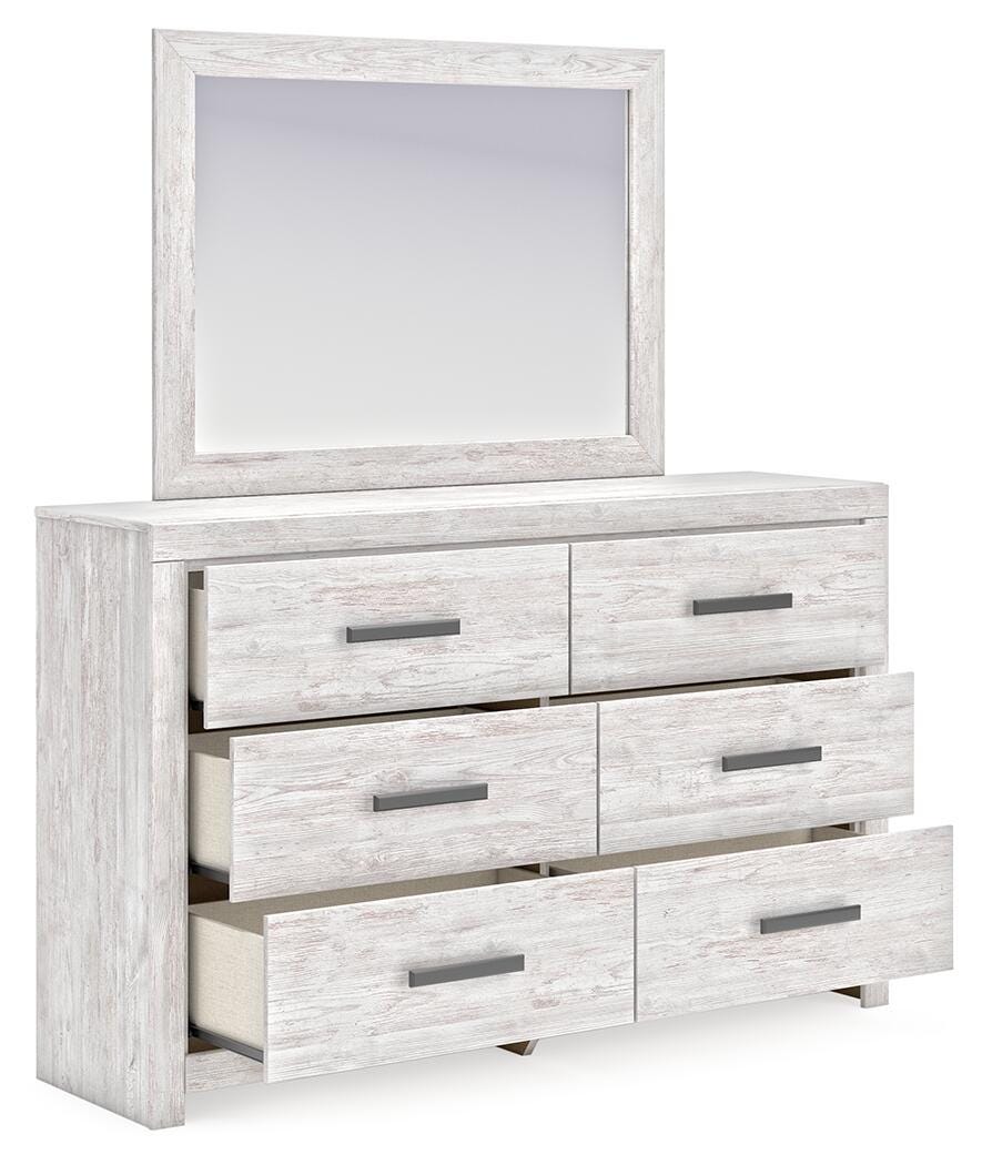 Cayboni Dresser, Mirror and Nightstand