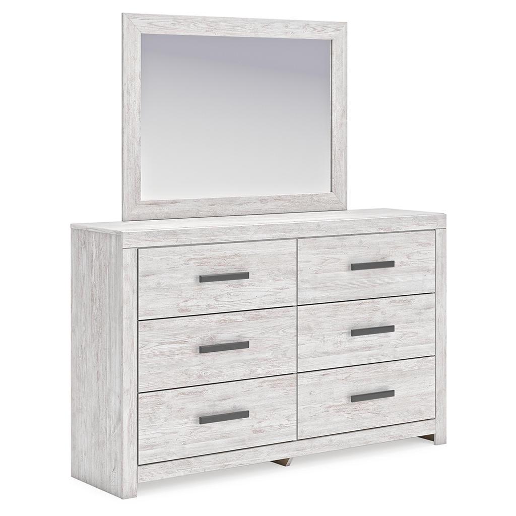 Cayboni Full Bed, Dresser and Mirror — Whitewash Signature Design by Ashley® Uncategorized