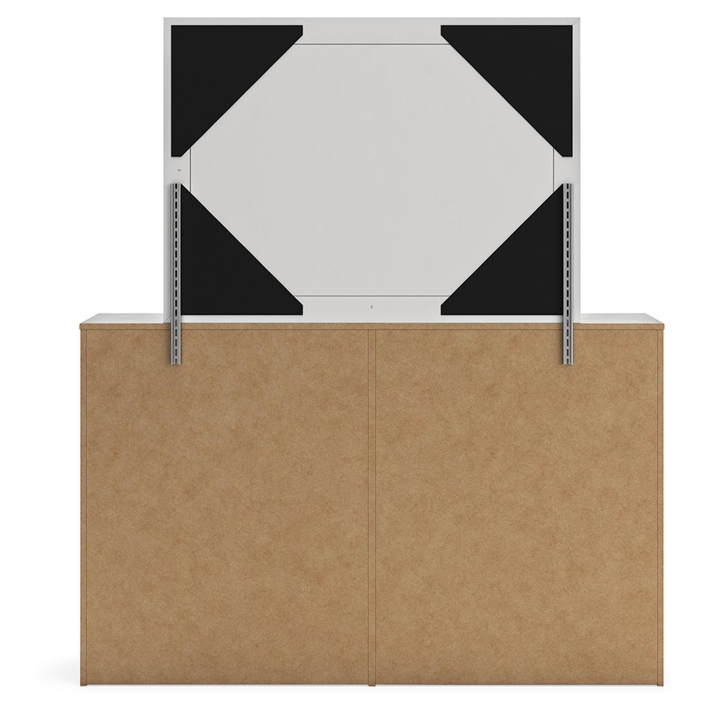 Cayboni Dresser and Mirror — Whitewash Signature Design by Ashley® Bedroom