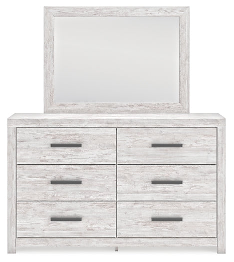 Cayboni Queen Panel Bed, Dresser, Mirror and Nightstand