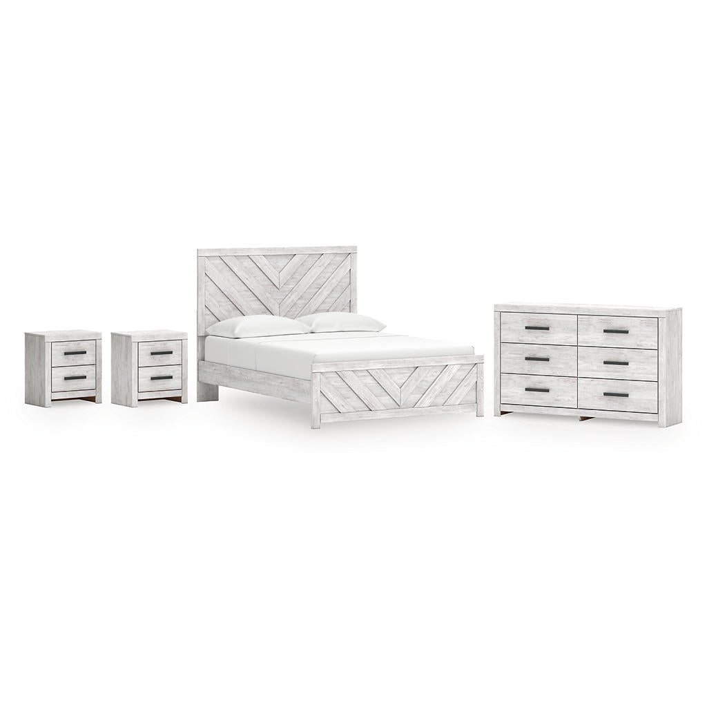 Cayboni Queen Panel Bed, Dresser and 2 Nightstands Signature Design by Ashley® Uncategorized