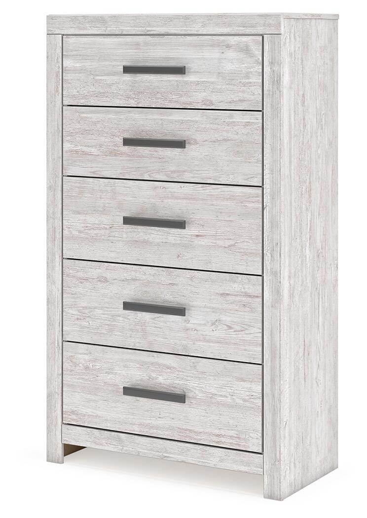 Cayboni King Panel Bed 5-Piece Set — Dresser, Mirror, Chest Signature Design by Ashley® Bedroom