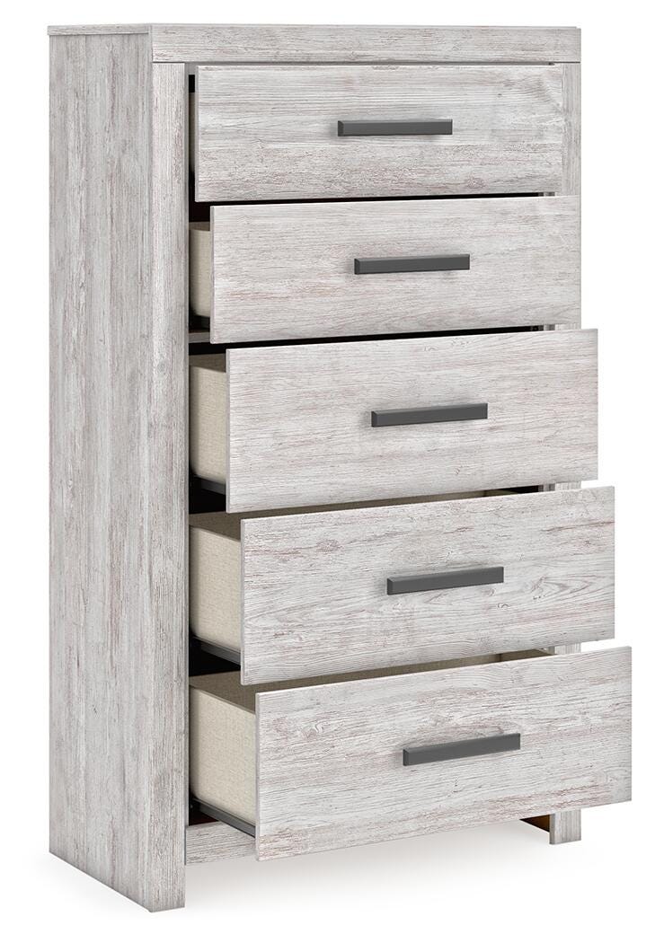 Cayboni King Panel Bed 5-Piece Set — Dresser, Mirror, Chest Signature Design by Ashley® Bedroom