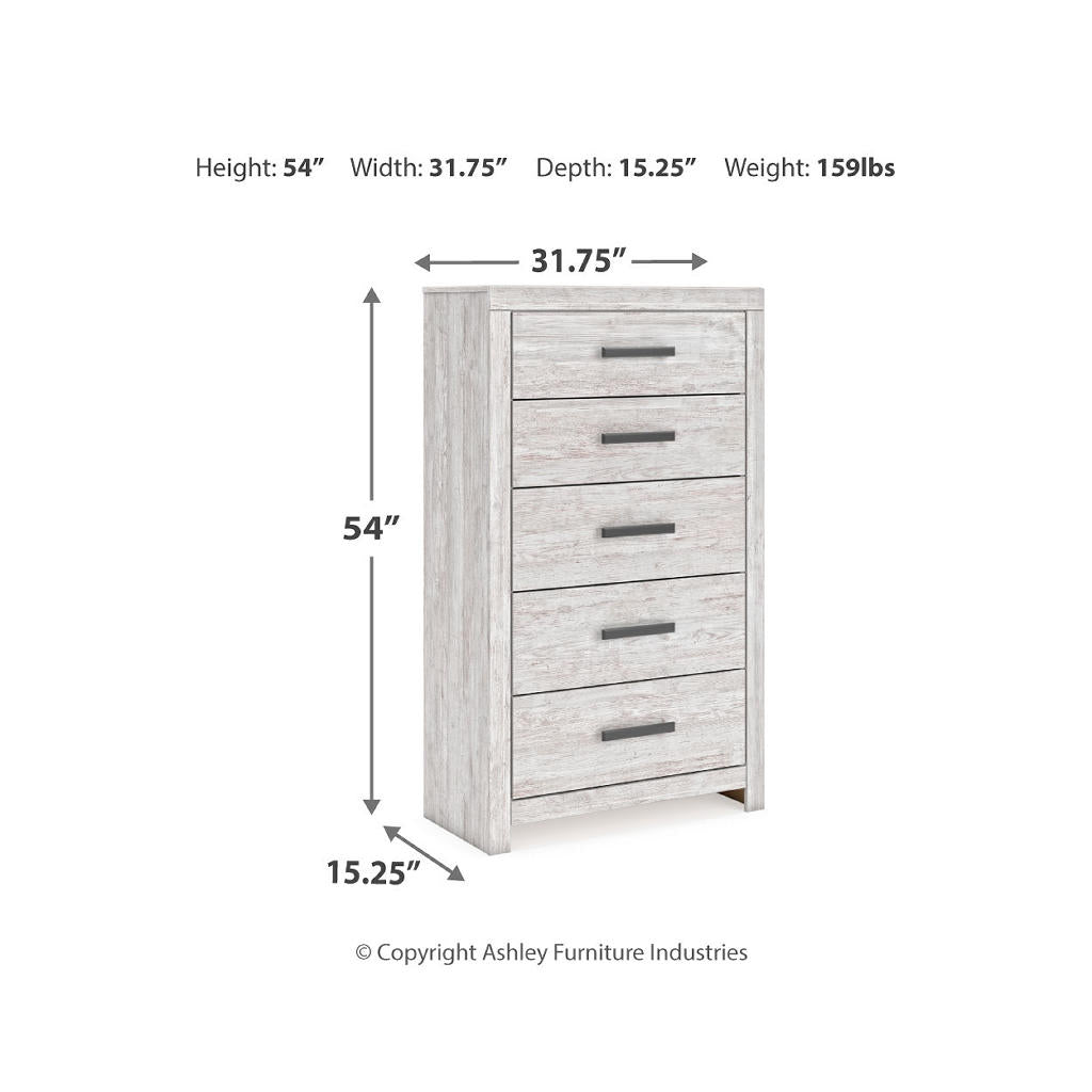 Cayboni King Panel Bed, Dresser, Mirror, Chest and 2 Nightstands Signature Design by Ashley® Uncategorized