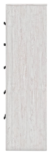 Cayboni Twin Panel Bed with Mirrored Dresser, Chest and 2 Nightstands