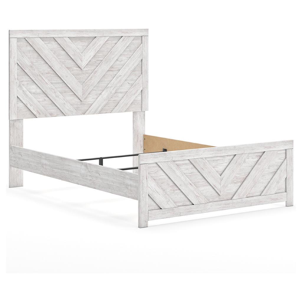 Cayboni Full Bed, Dresser and Mirror — Whitewash Signature Design by Ashley® Uncategorized