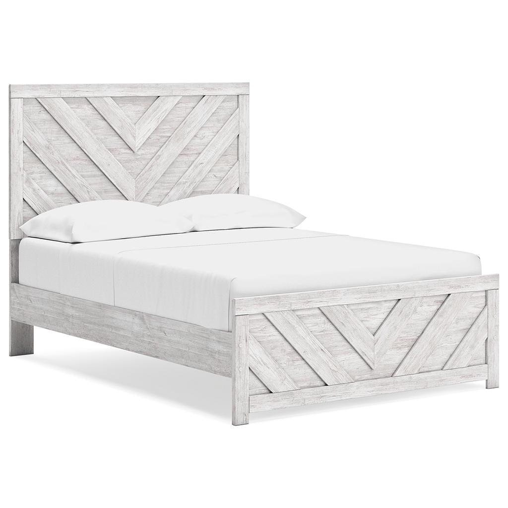 Cayboni Full Bed, Dresser and Mirror — Whitewash Signature Design by Ashley® Uncategorized