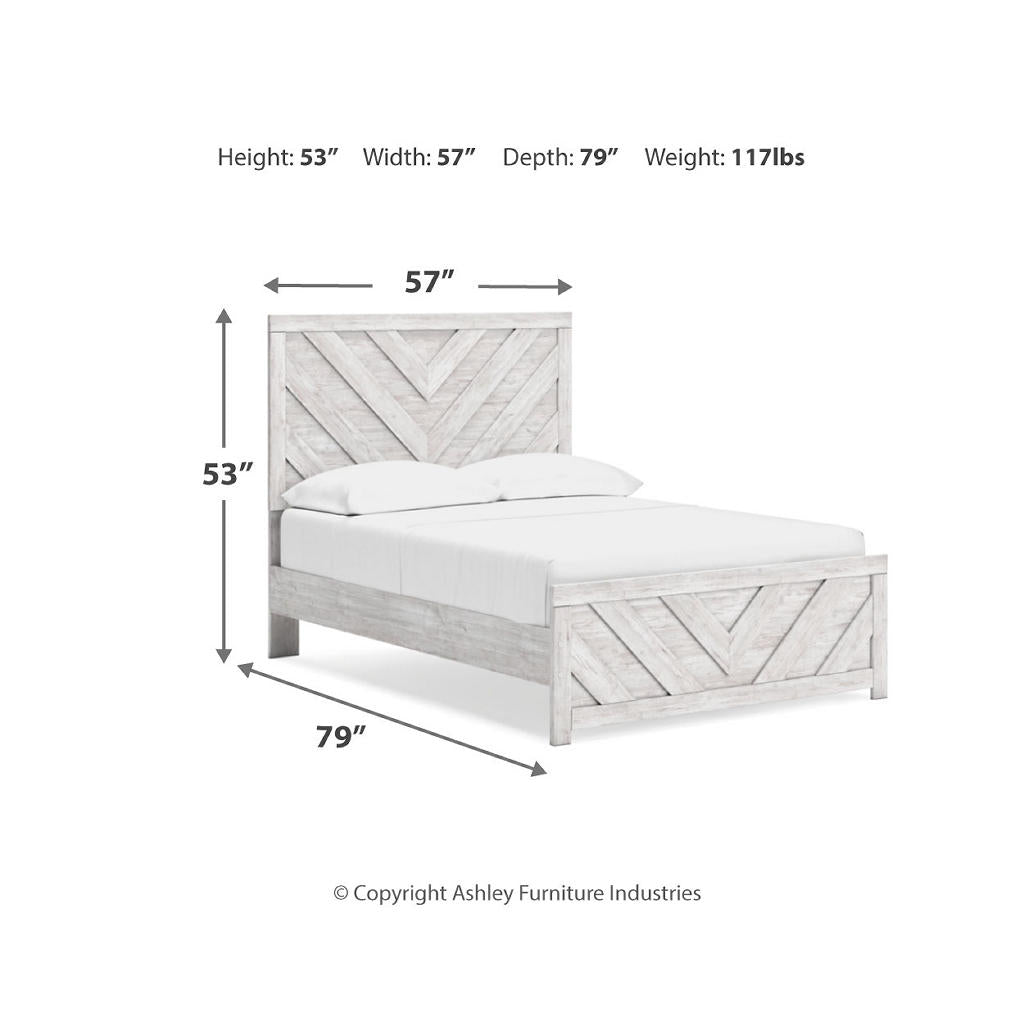 Cayboni Full Panel Bed, Dresser, Mirror and Nightstand Signature Design by Ashley® Uncategorized
