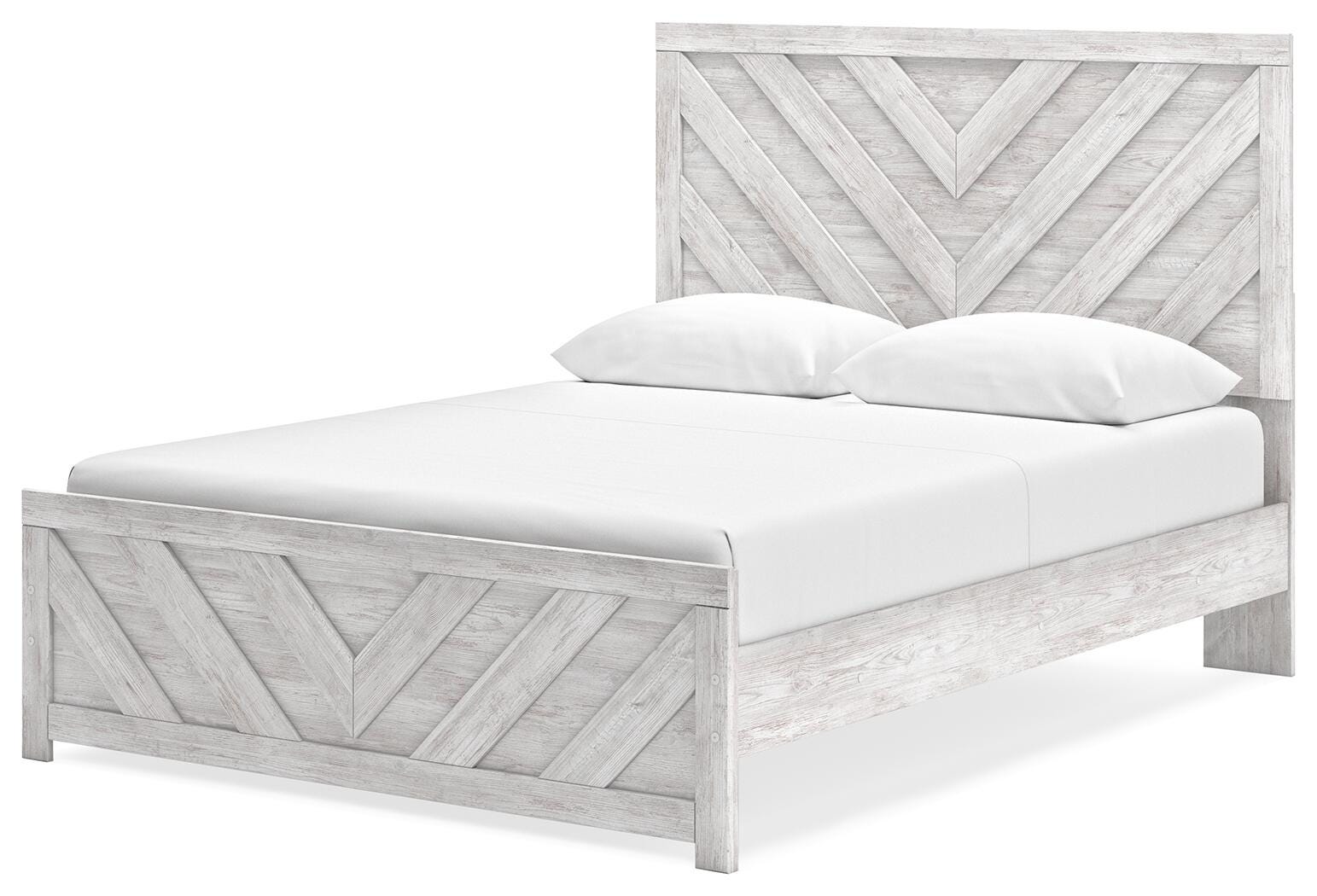 Cayboni Queen Panel Bed, Chest and Nightstand