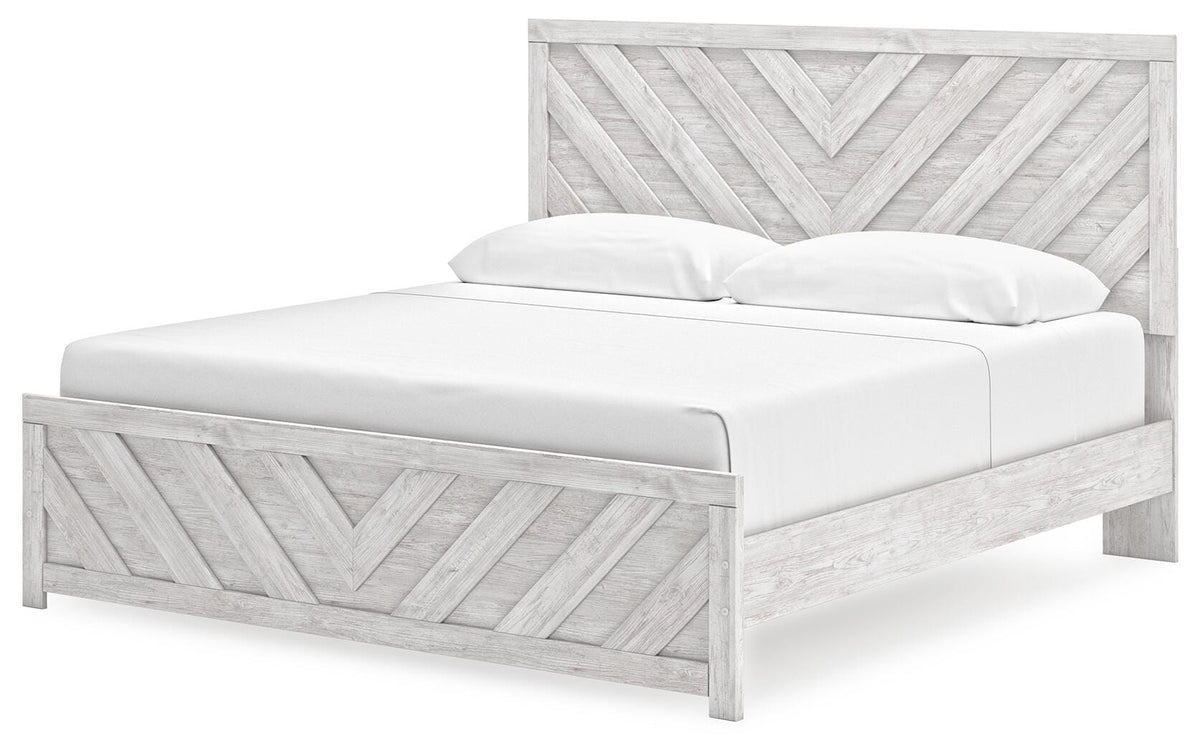 Cayboni King Panel Bed, Dresser, Mirror and Chest — 4-Piece Signature Design by Ashley® Bedroom