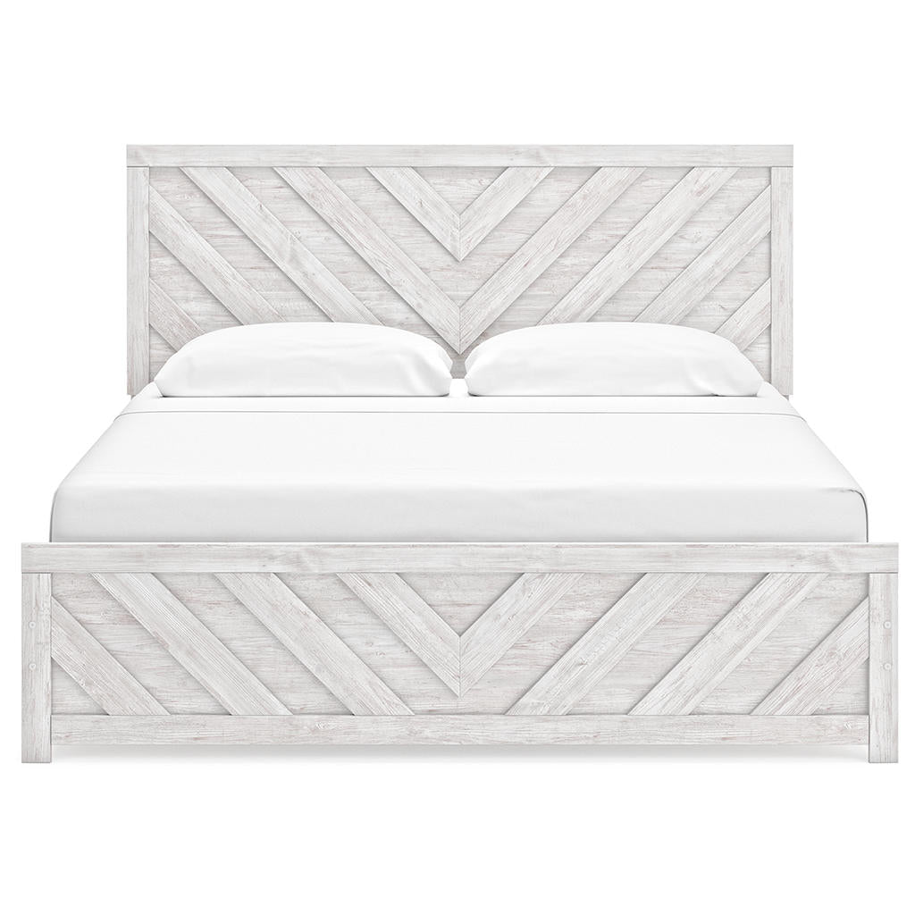 Cayboni King Panel Bed, Dresser, Mirror, Chest and 2 Nightstands Signature Design by Ashley® Uncategorized