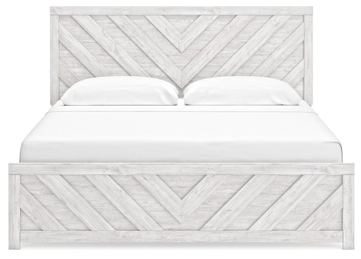 Cayboni King Panel Bed 5-Piece Set — Dresser, Mirror, Chest Signature Design by Ashley® Bedroom