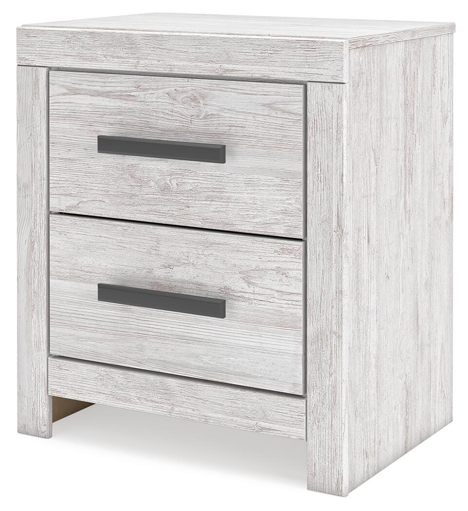 Cayboni Full Panel Bed, Dresser and Nightstand