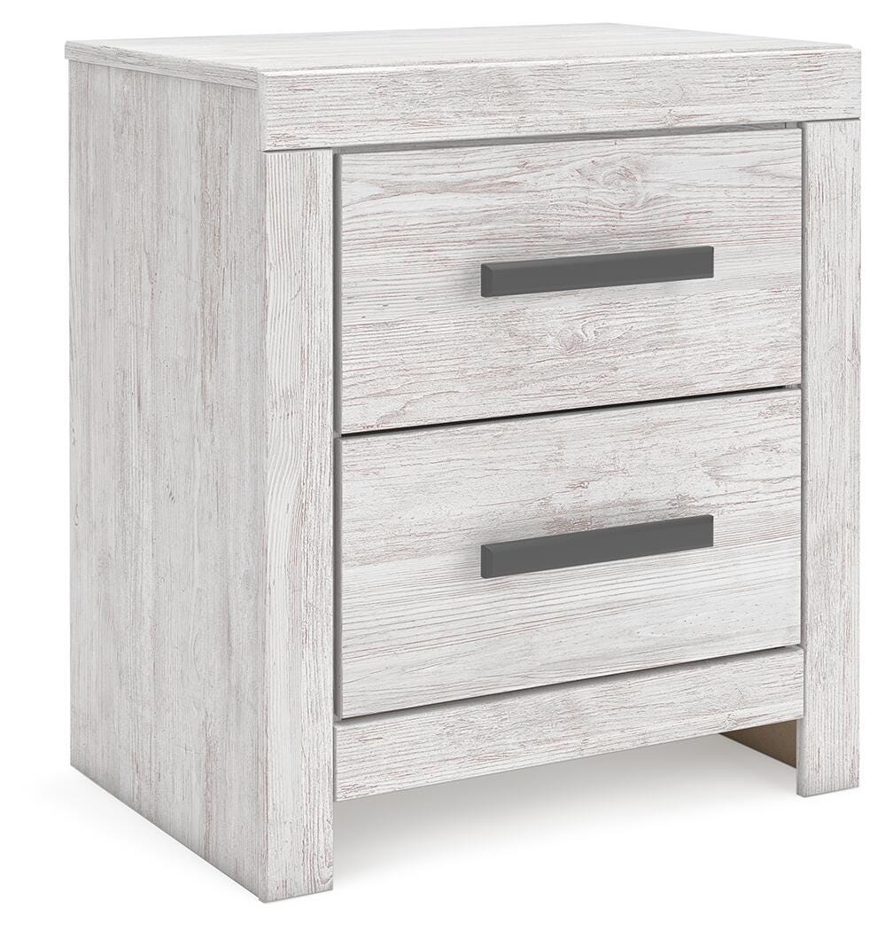 Cayboni Full Panel Bed, Dresser and Nightstand