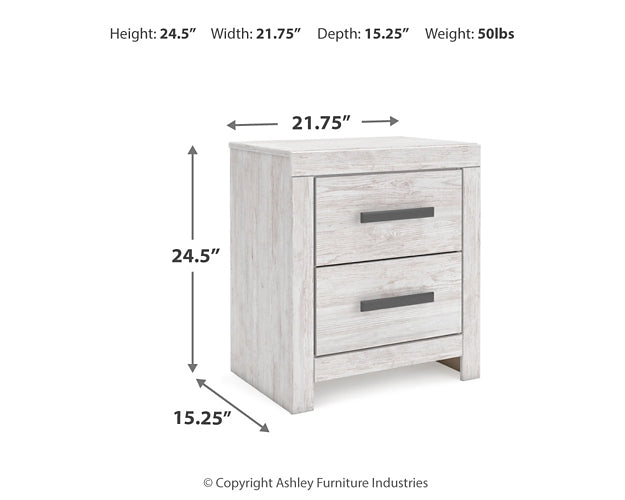 Cayboni Queen Panel Bed, Dresser, Mirror and Nightstand