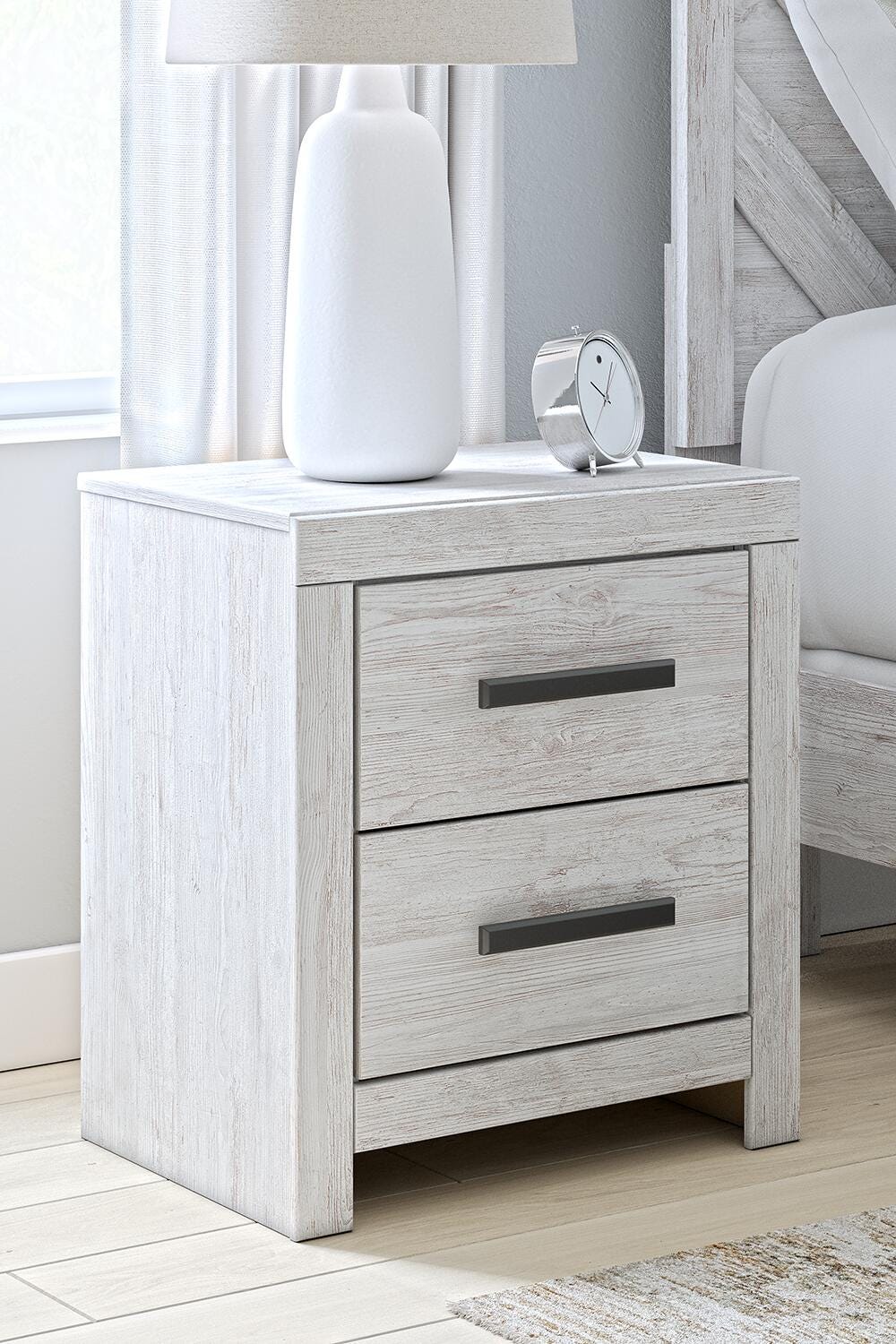 Cayboni Full Panel Bed, Dresser and Nightstand