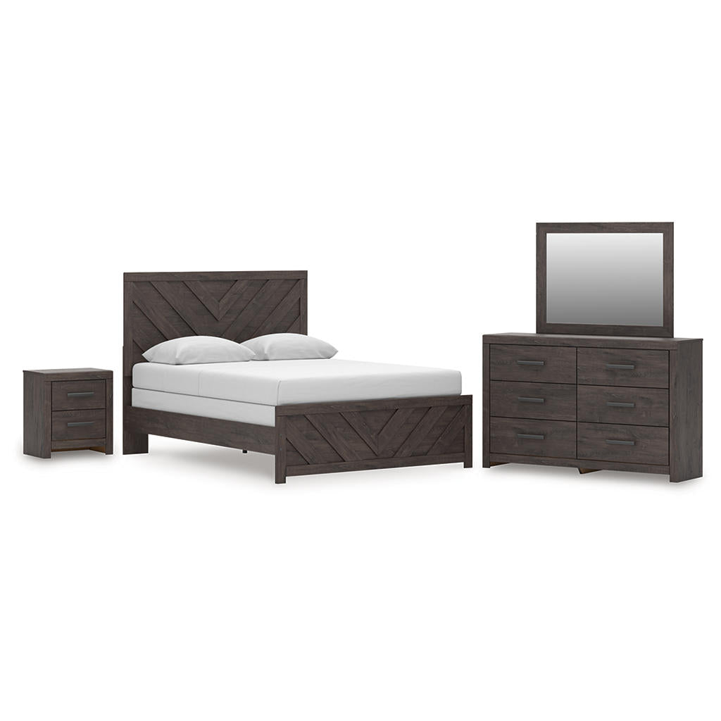 Prendonea Queen Panel Bed, Dresser, Mirror and Nightstand Signature Design by Ashley® Uncategorized