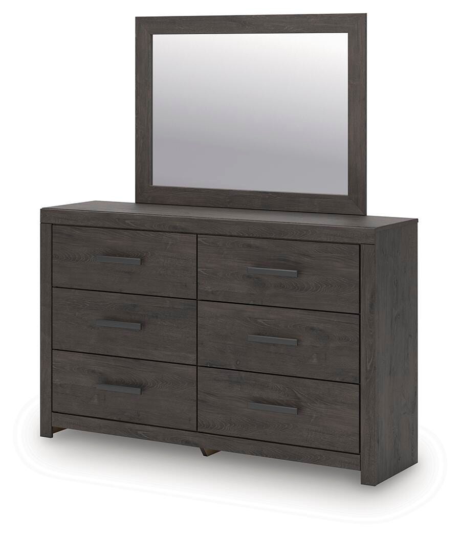 Prendonea Full Panel Bed, Dresser and Mirror — 3-Piece Set Signature Design by Ashley® Bedroom