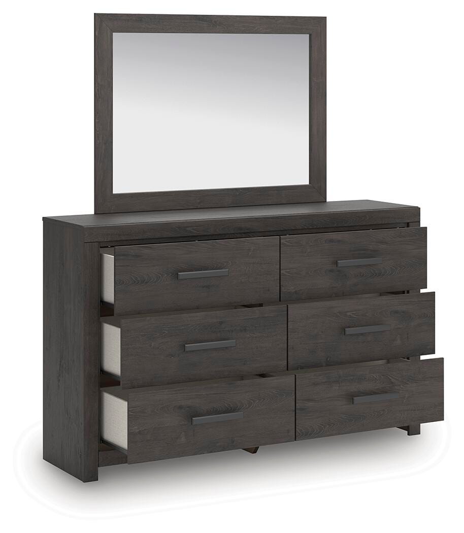 Prendonea Full Panel Bed, Dresser and Mirror — 3-Piece Set Signature Design by Ashley® Bedroom