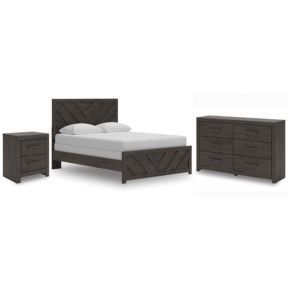 Prendonea Queen Panel Bed, Dresser and Nightstand Signature Design by Ashley® Uncategorized