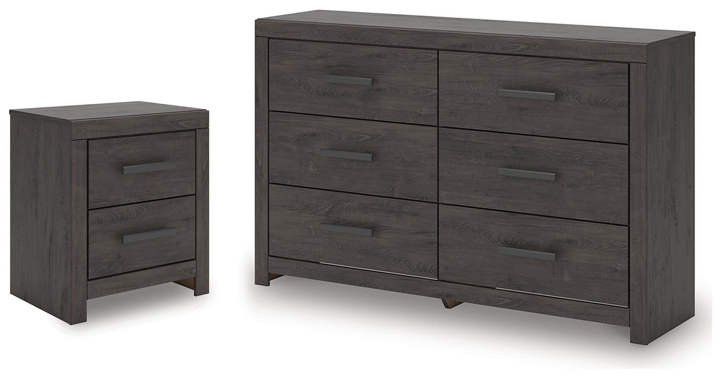 Prendonea Dresser and Nightstand — 2-Piece Storage Set Signature Design by Ashley® Bedroom