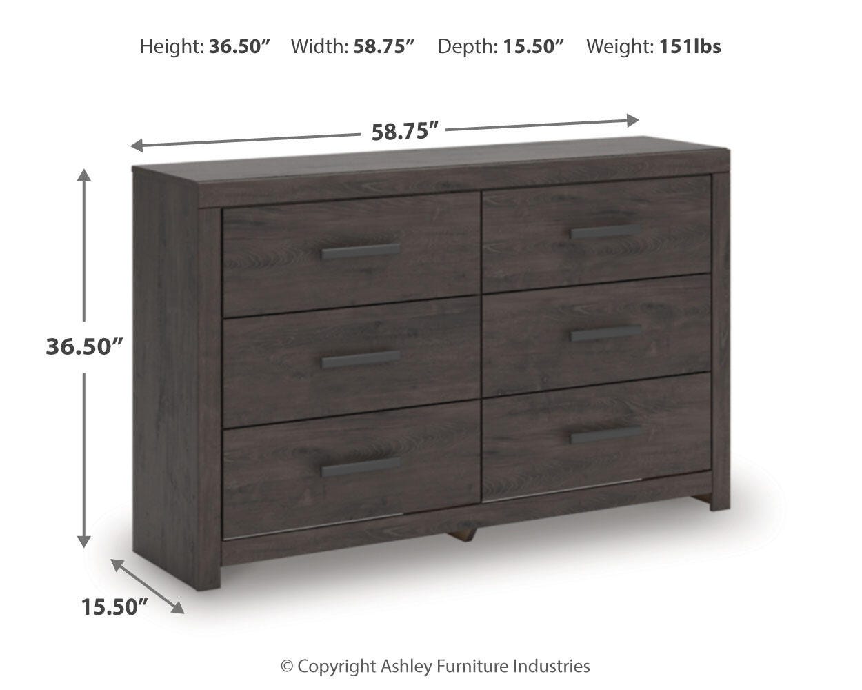 Prendonea King Panel Bed, Dresser and 2 Nightstands — 4-Piece Signature Design by Ashley®