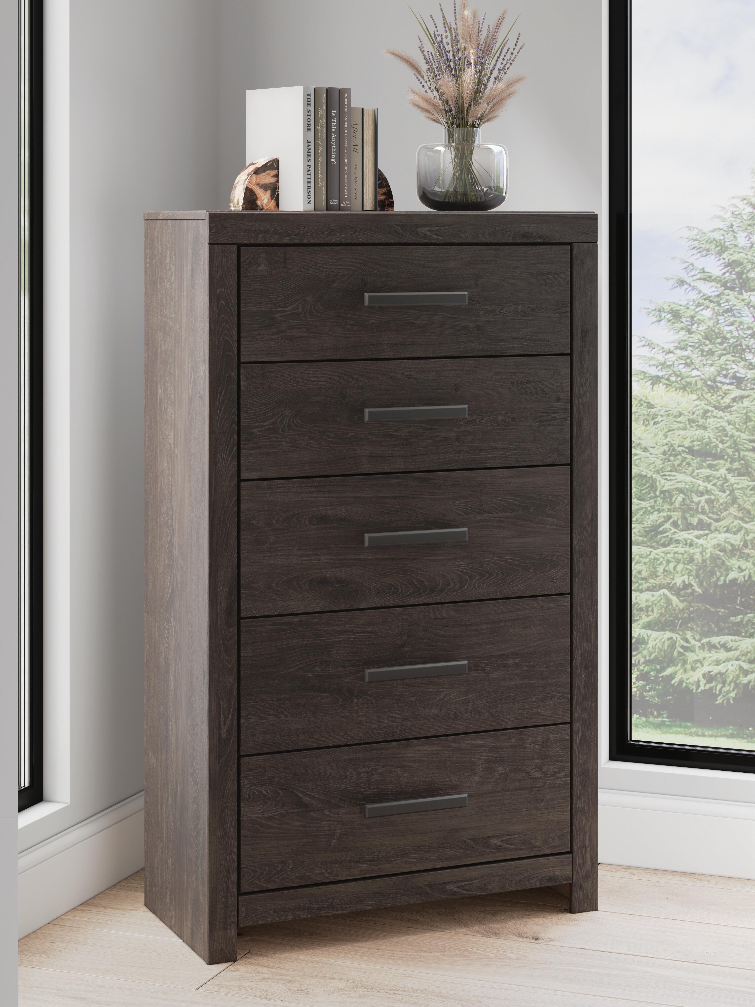 Prendonea Full Panel Bed 6-Piece Set — Chest, Nightstand Signature Design by Ashley® Bedroom